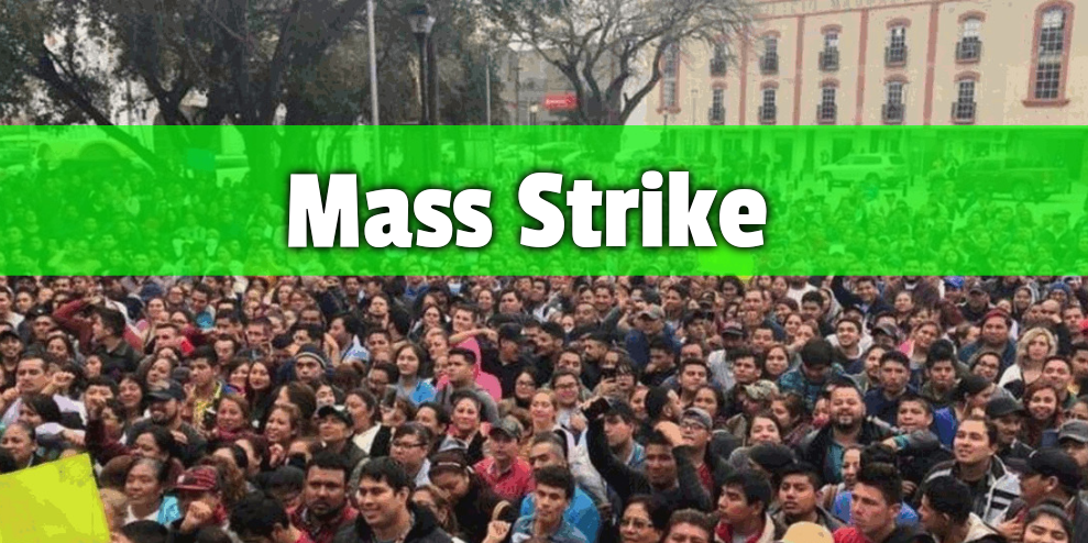 Mass strike